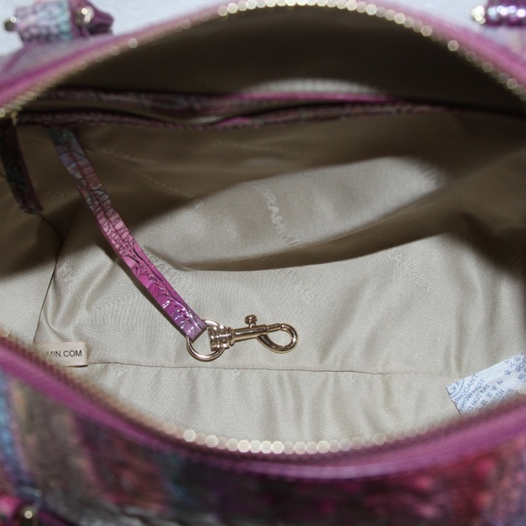 NWT Brahmin Stacy Satchel Crossbody Shoulder Bag Magical Mini Melbourne - Picture 8 of 8